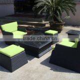 6pcs Cane Garden Sofa Set thumbnail-1