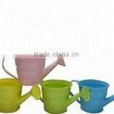 Colorful High Quality Design Hanging Pot/Metal Small Flower Pails/Zinc Flower Planter/Metal Flower Pot/Can Garden Decoration thumbnail-1