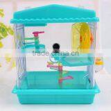 Wholesale 2 Layers Luxury Acrylic Hamster Cage Hamster House Pet Cage thumbnail-2