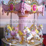 Fiberglass Mini Amusement Park Carousel Horses for Sale thumbnail-1