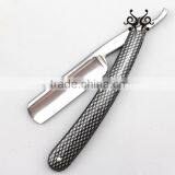Stainless Steel Folding Straight Barber Razor With Stainless Steel Blade thumbnail-2