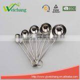 WCA248 High Quality 4 Picecs Stainless Steel Measuring Spoon Cup Cocktail Cup thumbnail-2