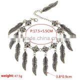 Top Quality Hand Made Miao Bangle With Feather Dangles thumbnail-3