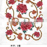 Acrylic Super Soft Small Broken Flower Embroidery Micro Plush Mink Royal Blanket