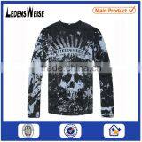 OEM Unisex Autumn Cotton Long Slleve Shirts Custom Logo thumbnail-4