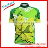 OEM sublimation print team wholesale bright cycling jersey
