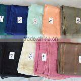 2016 Fashion Hot Arabic Duabi Lady Chiffon Plain Jacquard Floral Hijab Scarf Shawl thumbnail-4
