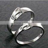 Fashion Buckle Rings, Cool Rings, Personalized Rings thumbnail-1