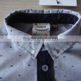 TC Fabric Printed Stand Collar Boys Shirt Long Sleeve thumbnail-2