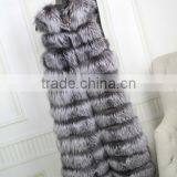 CN-R-52 2016 Winter Real Fur Vest Canadian Silver Fox Fur Vest for Luxlury Women thumbnail-1