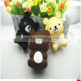 S80130A Korean Candy Colored Girls Coin Bags Women Key Wallets Cute Cartoon Silicone Mini Coin Purse thumbnail-3