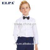 ELPA Latest Design 100% Cotton Softtextile Kid's Shirt Long Sleeve White Boys' Under Suit Shirt thumbnail-1