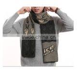 1 pc Hot Sale Factory Price Length 180 cm and Width 30 cm Warm Winter Men Kintted Scarves thumbnail-5