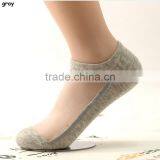 Women Lace Ankle Sock Soft Comfy Sheer Silk Cotton Elastic Mesh Knit Trim Transparent Ankle Socks thumbnail-2