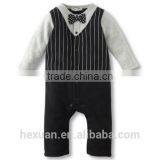 Organic Cotton Long Sleeves Baby Clothes Romper Boy thumbnail-2