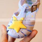 Kids Summer Sandals, Star Design Mini Melissa Sandals thumbnail-4