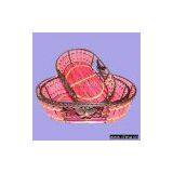 Bamboo and Iron Basket thumbnail-1