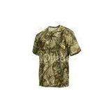 100% Polymicro Knit Grid Hunting Camo Shirts, Hunting Camo Clothing With Wicking Function