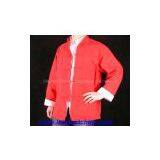 Red Cotton Kung Fu Martial Arts Tai Chi Jacket Shirt thumbnail-1