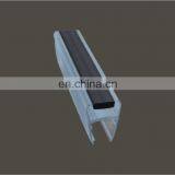PVC Magnetic Shower Door Seal Strip for 180 Degree Glass Doors thumbnail-1
