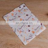 Custom Printing Grease Proof Paper Food Grade Waterproof Wax Paper for Braed/toast/baguette/cake Packaging thumbnail-2