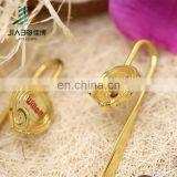 High Quality 3d Metal Custom Enamel Bookmark