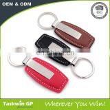 Good Quality Promotional Custom Leather Keychain and Metal Keyring thumbnail-6