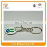 Promotional Persoinlize Keychain Cheap Sticker Shopping Cart Coin Keychain thumbnail-2