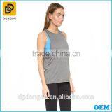 2016 Custom New Fashion Girls Sports Yoga Plain Crop Tops thumbnail-1