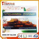 CMYK Printing Transparent Pvc Card / Pvc Business Card