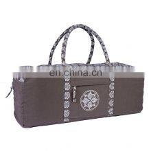 Hot Sale High Quality Block Print and Embroidered Yoga Mat Bag thumbnail-2