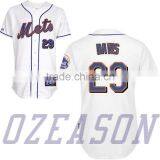 Custom Design Pattern Logo Names and Number Wool Baseball Jersey for Sale thumbnail-2