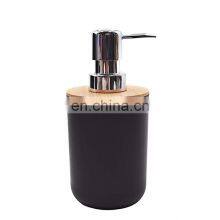 Stock Bathroom Accessories Bamboo Bathroom Soap Dispenser Set Bathroom Toothbrush Holder Set thumbnail-3