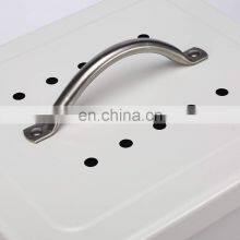 6.2 Liters Kitchen Trash Can With Lid Cat Food Storage Tank Metal Kitchen Compost Bin thumbnail-5