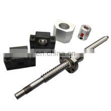 Factory Supply Top Quality C7 Precision SFU2505 Ball Screw Set With End Processing Suitable for BK20 BF20 thumbnail-3