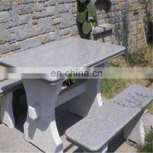 CE Certificate Outdoor Round Stone Table