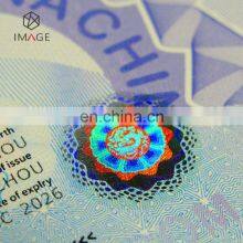 Registered Hot Stamping Security Hologram Foil Label Sticker for Certificates thumbnail-2