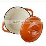 TRIONFO Multi Color Die Enameled Cast Iron Cookware Set thumbnail-2