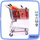 New Technology Metal Shopping Trolley Smart Cart