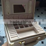 Nice cosmetic box with luxury pu leather NS-SH652