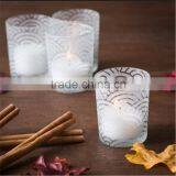 Frosted Mini Mason Jar Candle Holders / Candle Jar/ Glass Vases / Glass Wedding Centerpieces, thumbnail-2