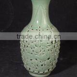 2014 Ru Porcelain New Product Beaming Vase For Collection & Furniture Decoration