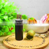 Metal Battery Shape USB Flash Drive With Keychian 2gb 4gb 8gb Cylinder USB Pendrive