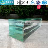 High safety 12.76mm opal laminated glass with 0.76mm PVB film (SGP) CE TUV certification