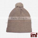 Cashmere Handmade Pom Pom Beanies Hat For Men thumbnail-2