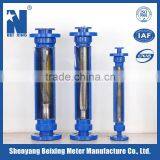 LZBS glass tube water /chemical rotameter/ flow meter