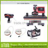 5 in 1 Combo Heat Press Sublimation Mug Machine