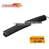180w Double Row Cree Led Driving Light Bar Curved thumbnail-2