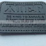 Custom Jeans Black Debossed Patches thumbnail-1