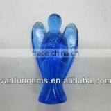 Blue Cherry Quartz Carved Angel thumbnail-1